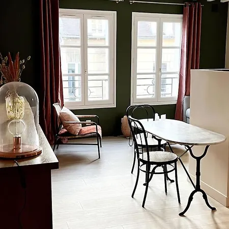 Duplex 50m2 Renove, Hyper-centre, St Sauveur Apartment Caen