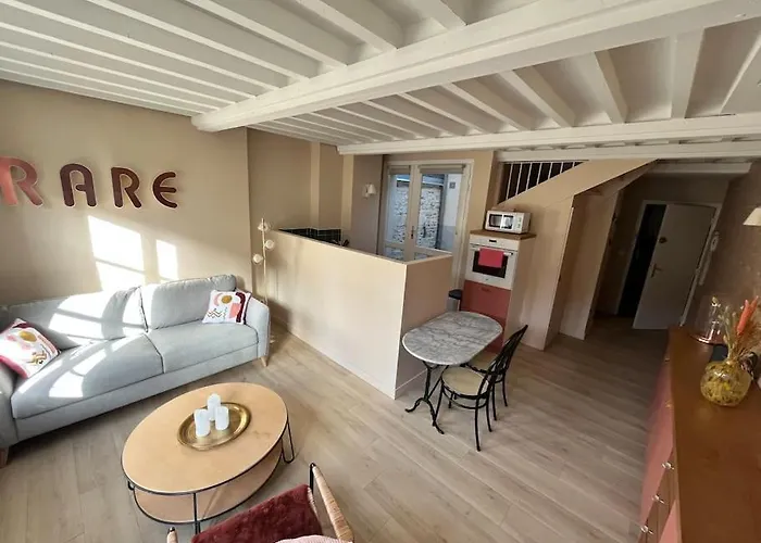 Daire Duplex 50m2 Renove, Hyper-centre, St Sauveur Caen